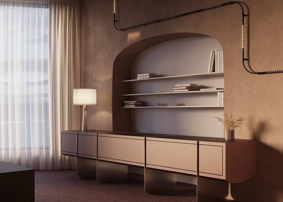 Модульный светильник Maytoni Points C101CL-L500-12W3-6K-B