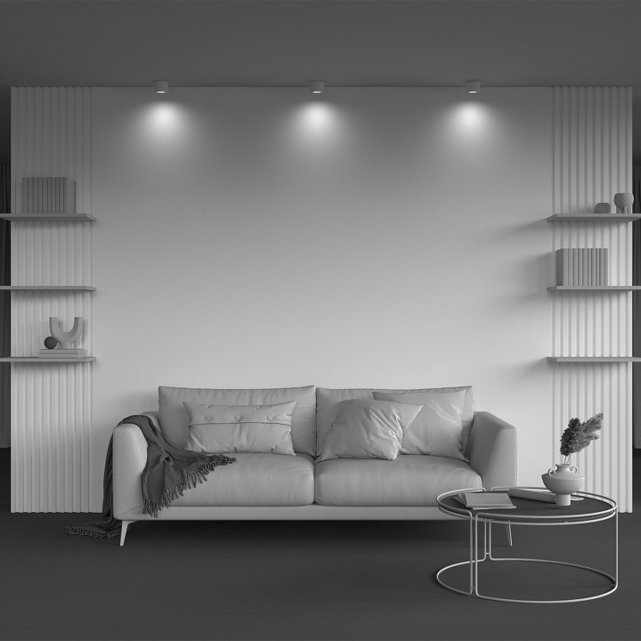 Светильник накладной Maytoni Technical Calipso GX53 C106CL-GX53-W