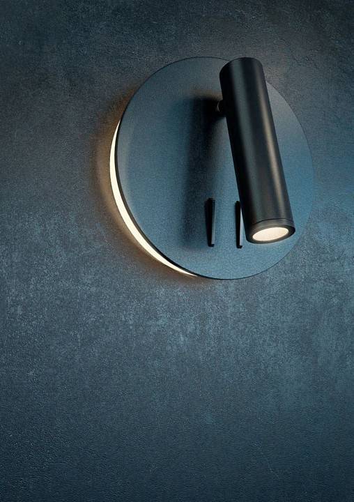 Бра светодиодное Maytoni Ios C176-WL-01-6W-B