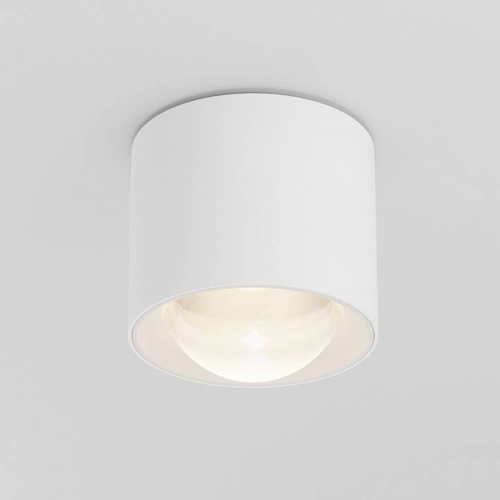 Светильник накладной Maytoni Lens 15 Вт 3000K белый C217CL-15W3K-W