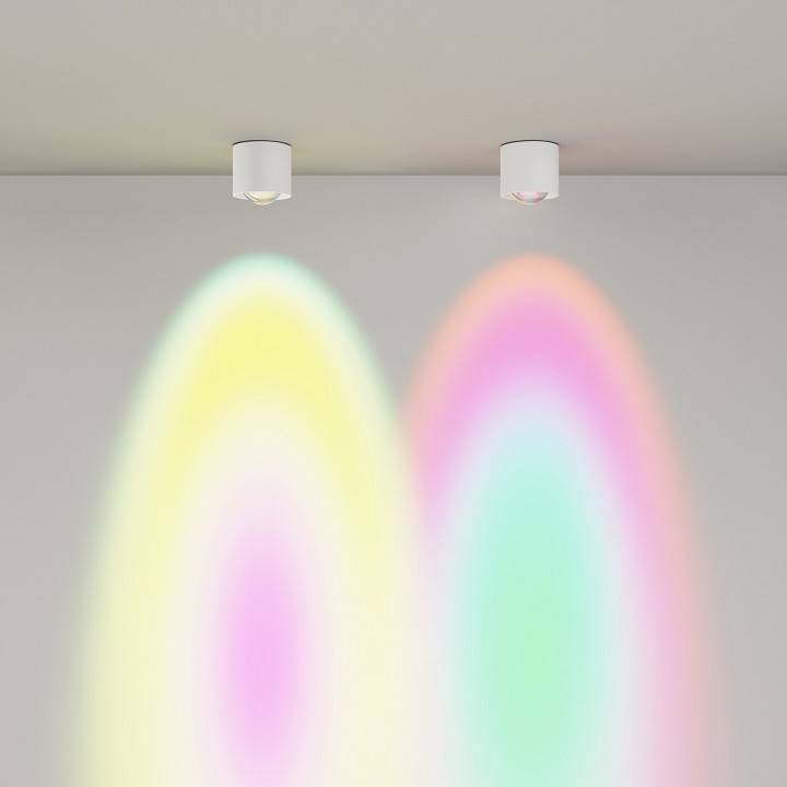 Светильник накладной Maytoni Lens 15 Вт 3000K белый C217CL-15W3K-W