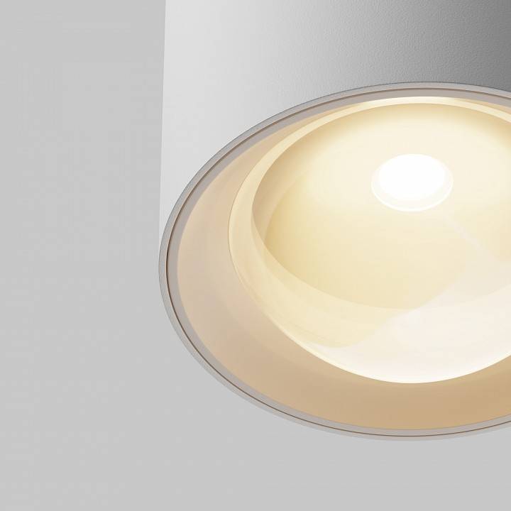 Светильник накладной Maytoni Lens 15 Вт 3000K белый C217CL-15W3K-W