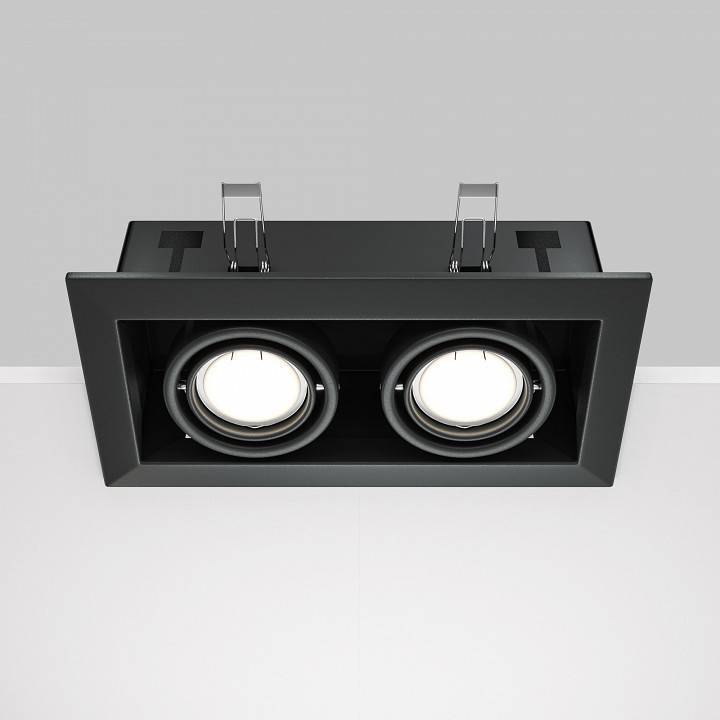 Встраиваемый светильник Maytoni Metal Modern DL008-2-02-B