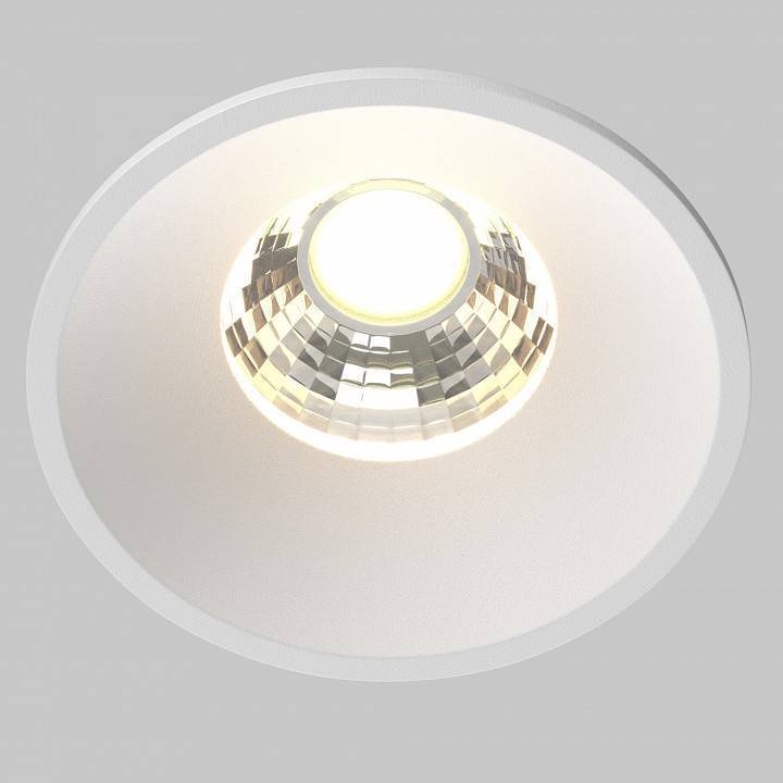 Встраиваемый светильник Maytoni Round DL058-7W3K-W