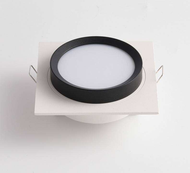 Встраиваемый светильник Maytoni Hoop DL086-GX53-SQ-WB