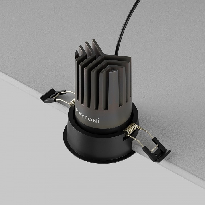 Встраиваемый светильник Maytoni  DL117-15W-3K-B