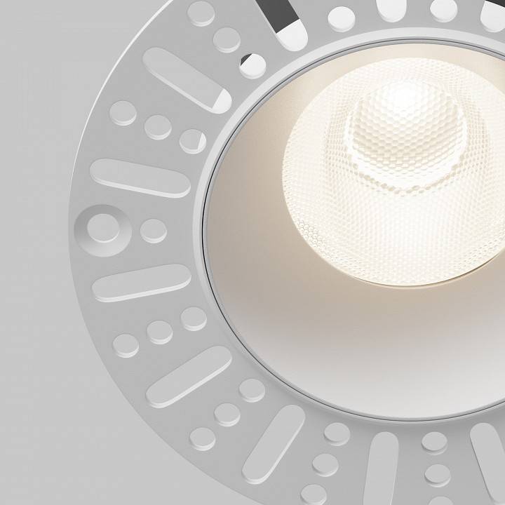 Встраиваемый светильник Maytoni Dip 15 Вт 4000 К белый DL121-15W-4K-TRS-W
