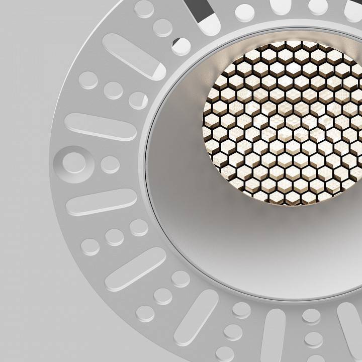 Встраиваемый светильник Maytoni Dip 15 Вт 4000 К белый DL121-15W-4K-TRS-W