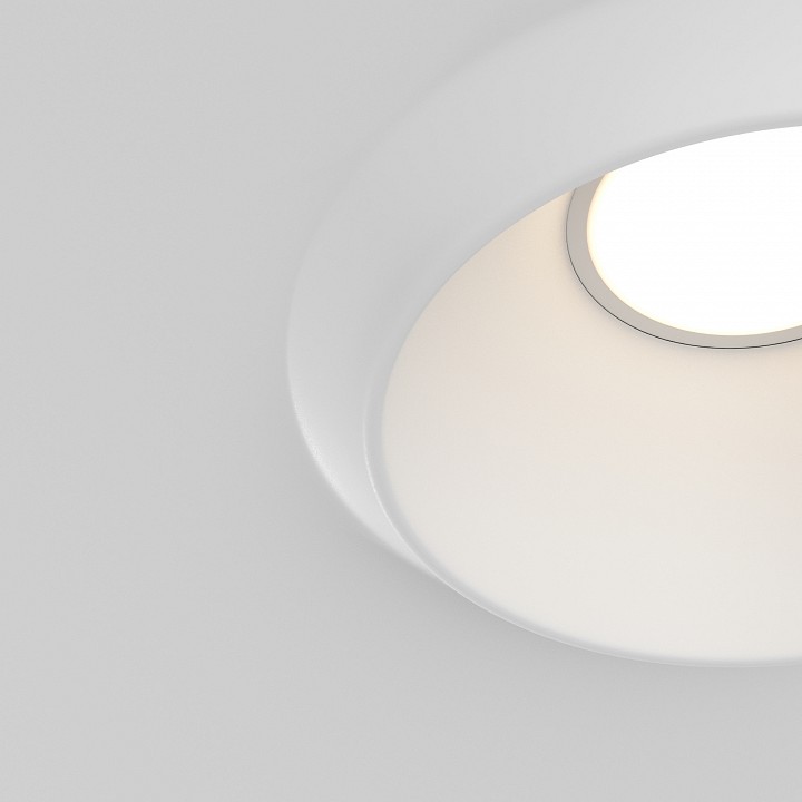 Встраиваемый светильник Maytoni Gyps Modern DL124-GU10-02-TRS-W