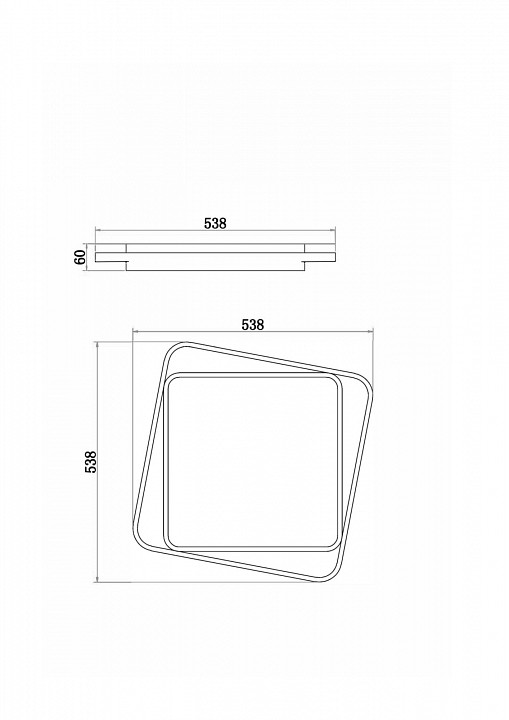 Накладной светильник Freya  FR10030CL-L88B