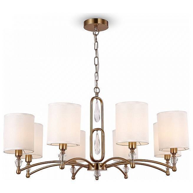 Подвесная люстра Freya Riverside 8 ламп FR1007PL-08BS