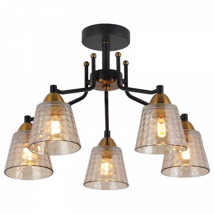 Люстра на штанге Freya Capella FR4017PL-05BBZ