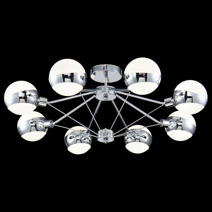 Накладной светильник Freya Silvia 8 ламп хром FR5009CL-08CH