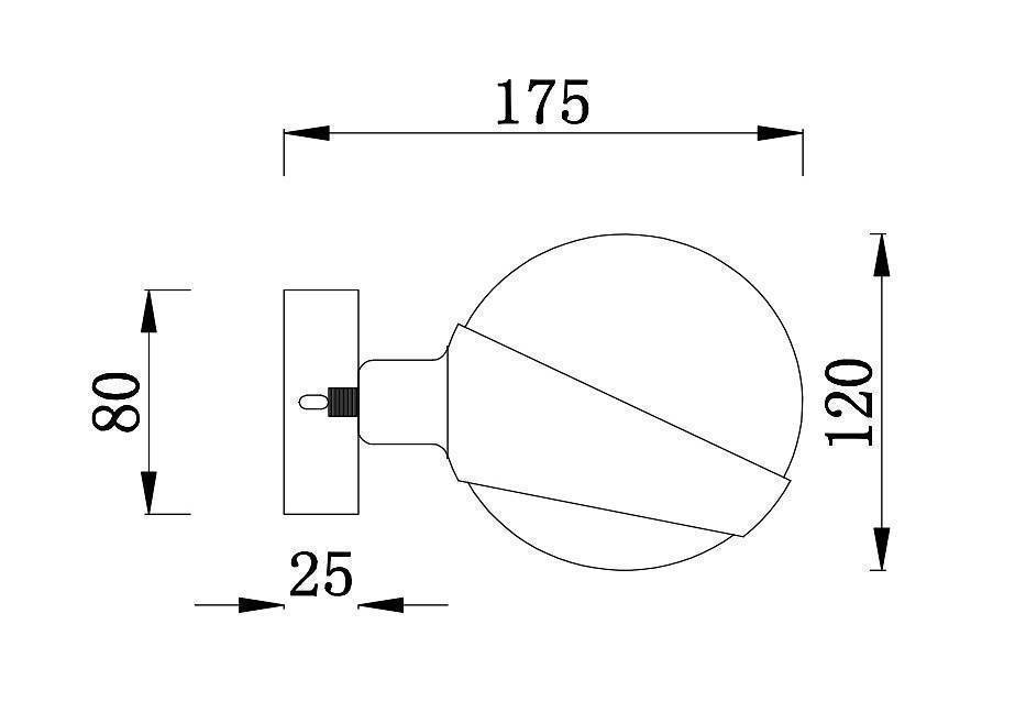 Бра Freya Silvia FR5009WL-05CH
