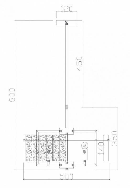 Светильник на штанге Freya Basilica FR5166PL-06BS