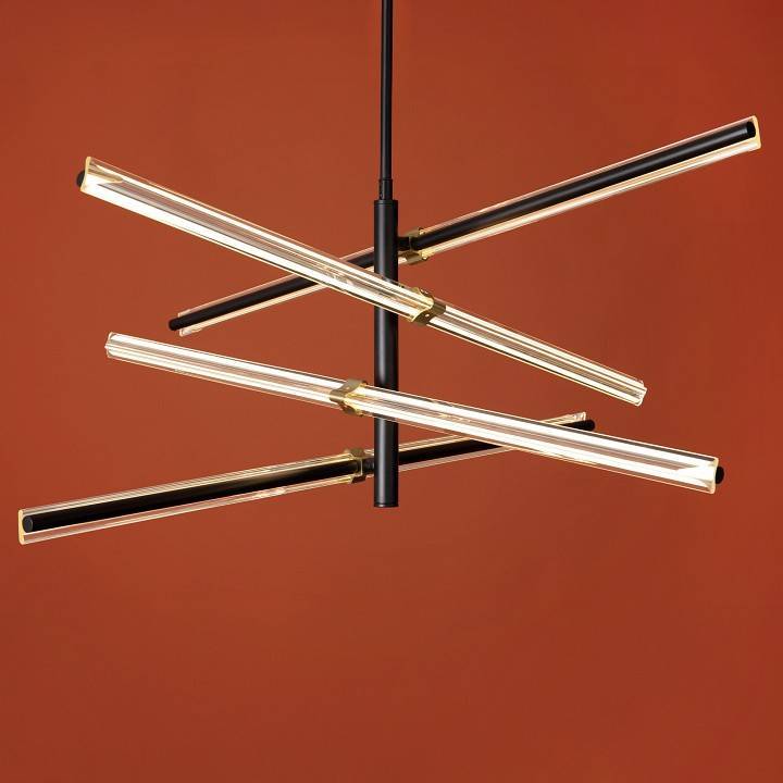 Люстра на штанге Freya Brilliance FR5557PL-L22B