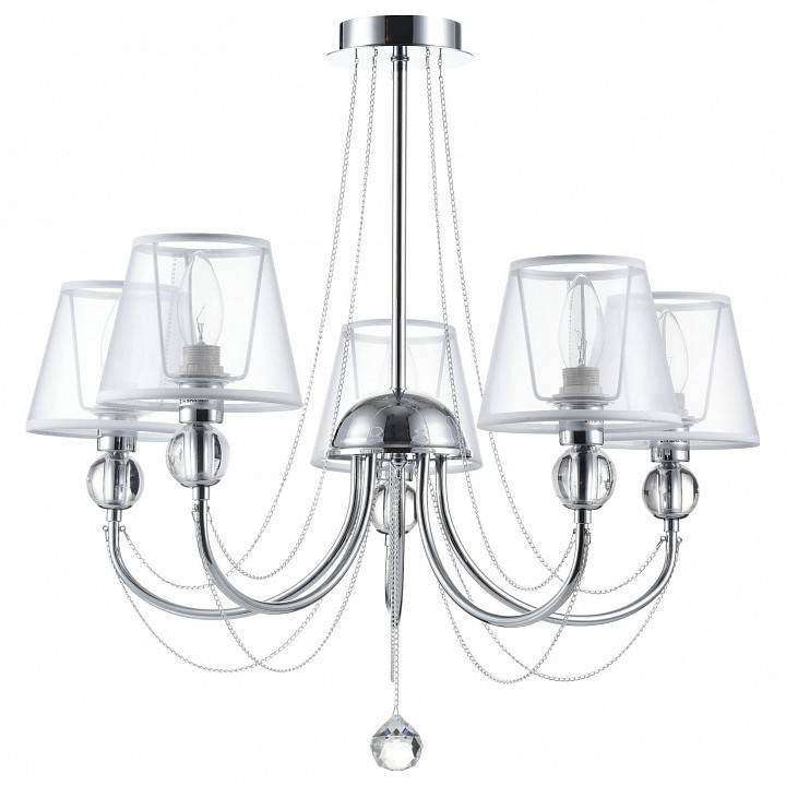 Люстра на штанге Freya Beverly 5 ламп FR5661-PL-05-CH