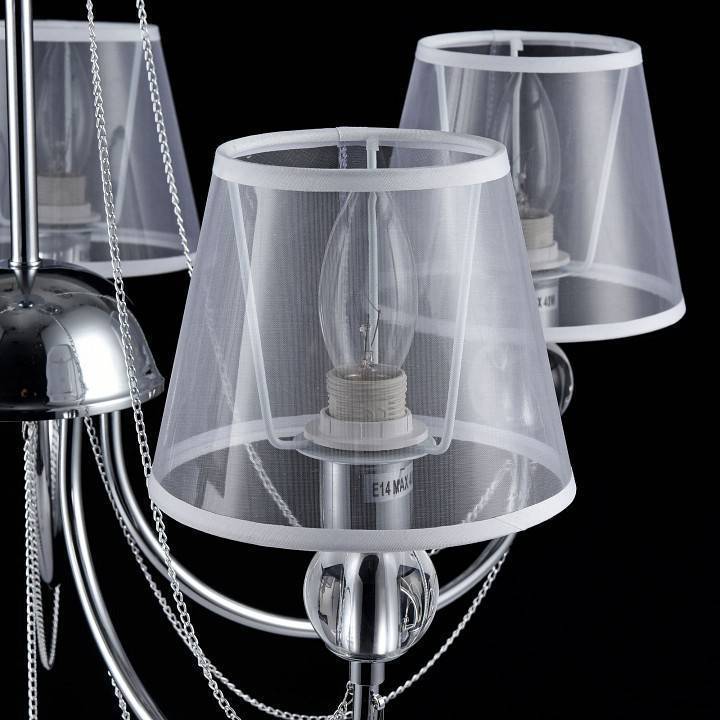 Люстра на штанге Freya Beverly 5 ламп FR5661-PL-05-CH