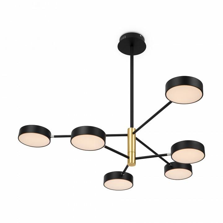 Люстра потолочная светодиодная Freya Tibo FR6048CL-L6GR