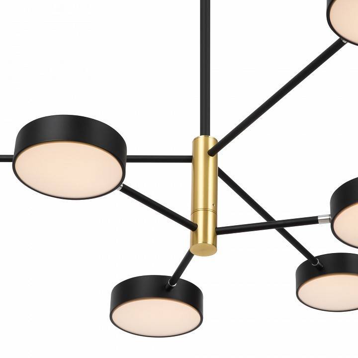 Люстра потолочная светодиодная Freya Tibo FR6048CL-L6GR