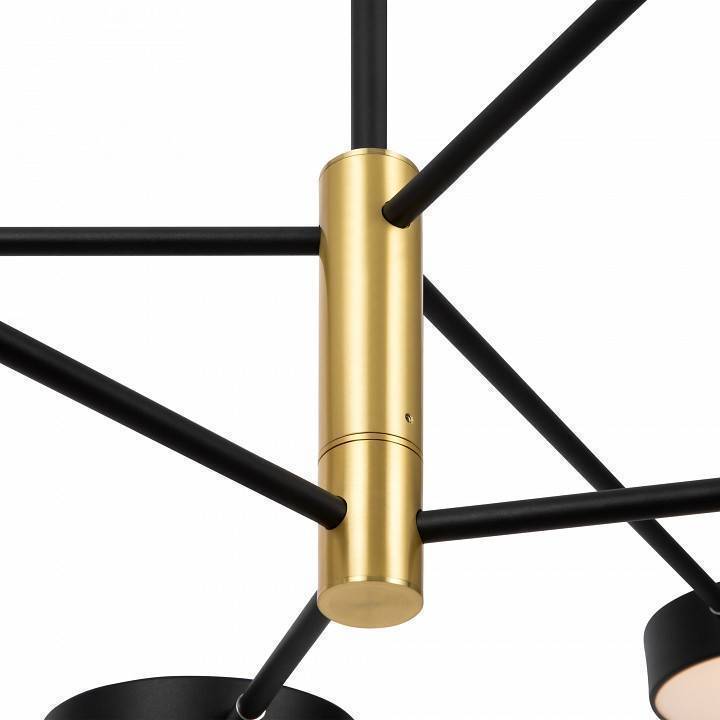 Люстра потолочная светодиодная Freya Tibo FR6048CL-L6GR