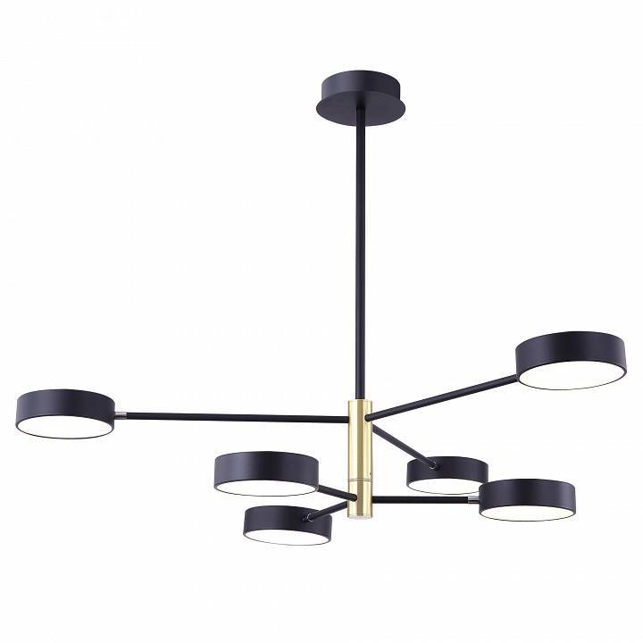 Люстра потолочная светодиодная Freya Tibo FR6048CL-L6GR