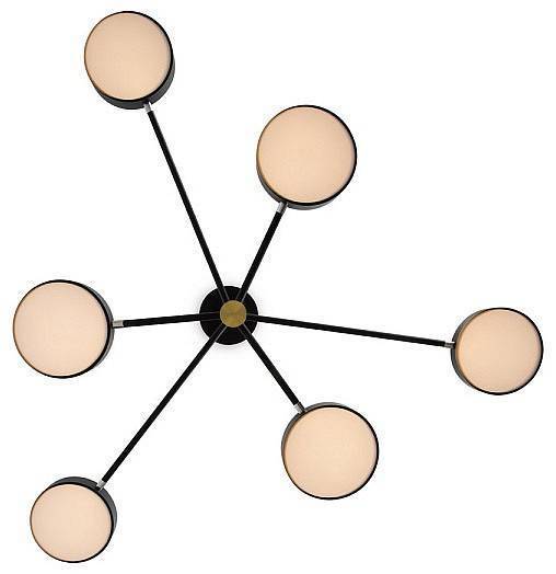 Люстра потолочная светодиодная Freya Tibo FR6048CL-L6GR