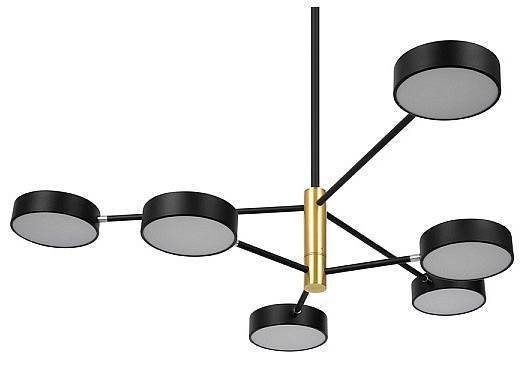 Люстра потолочная светодиодная Freya Tibo FR6048CL-L6GR