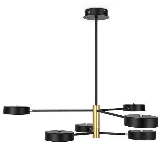 Люстра потолочная светодиодная Freya Tibo FR6048CL-L6GR