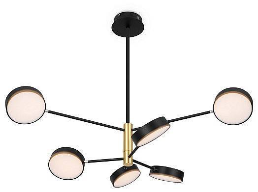 Люстра потолочная светодиодная Freya Tibo FR6048CL-L6GR