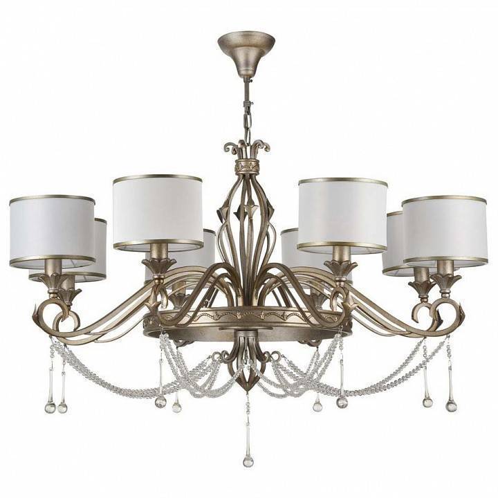 Подвесная люстра Maytoni Fiore 8 ламп Золото H235-08-G