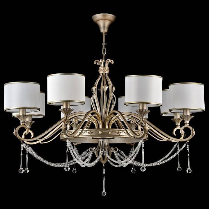 Подвесная люстра Maytoni Fiore 8 ламп Золото H235-08-G