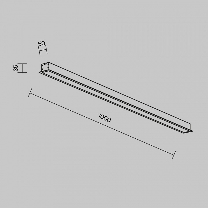 Встраиваемый светильник Maytoni Technical  LL313012