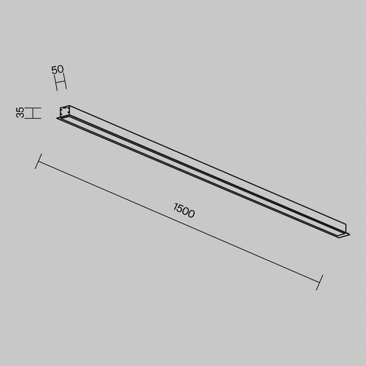 Встраиваемый светильник Maytoni Technical  LL313014