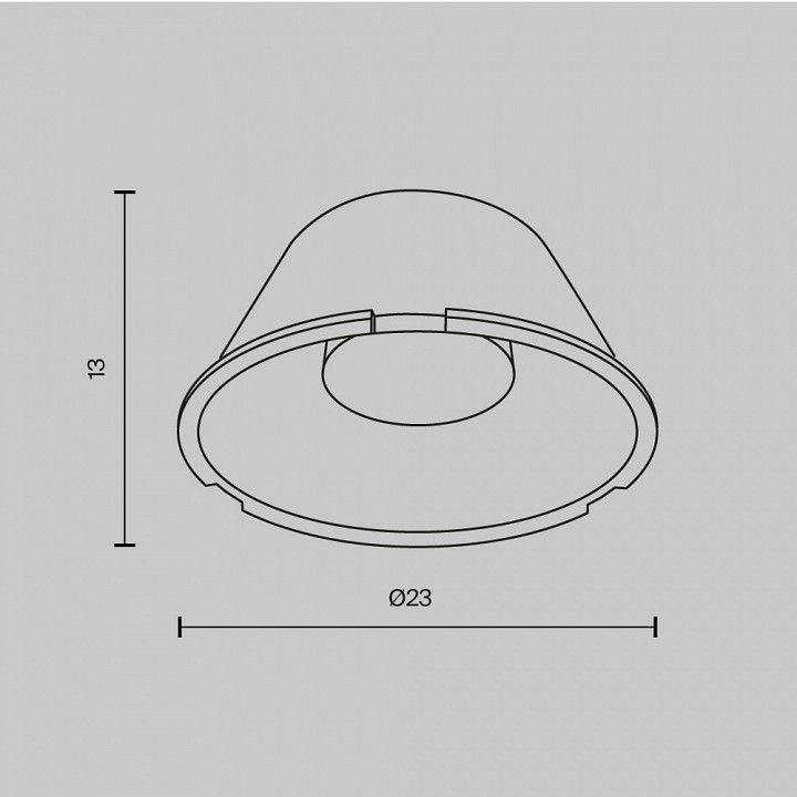 Линза Maytoni Technical  LensD25-55