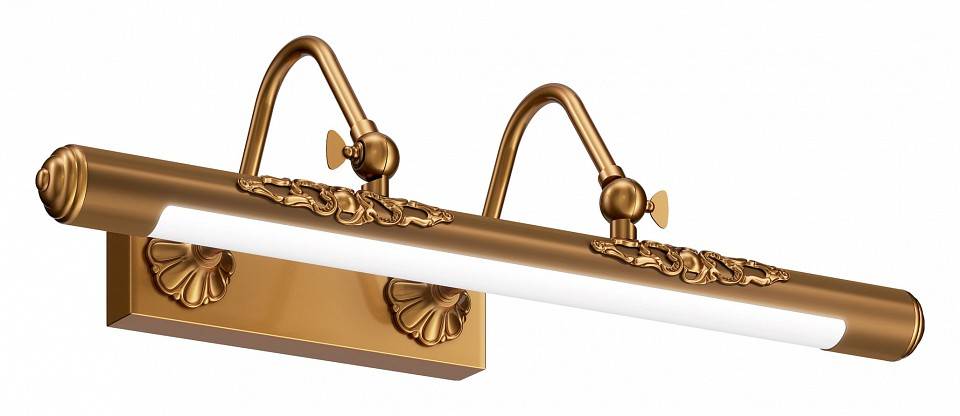 Подсветка для зеркала Maytoni Oculus 10 Вт 3000 K золото MIR014WL-L10G3K