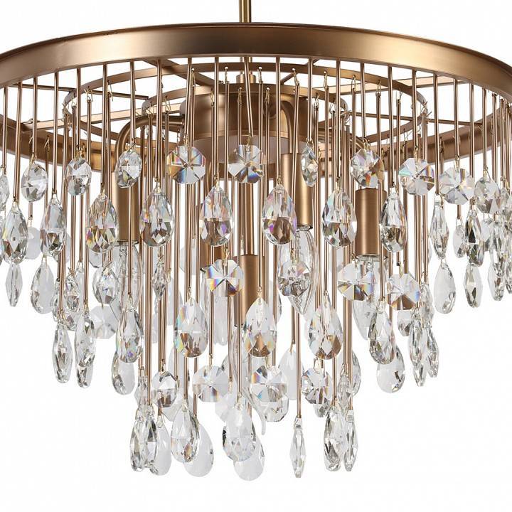 Подвесная люстра Maytoni Linn 5 ламп MOD091PL-05G