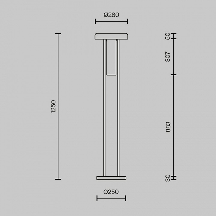 Торшер Maytoni Ikebana MOD463FL-L24B3K