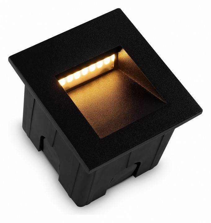 Встраиваемый светильник Maytoni Arca 3 Вт черный O038-L3B