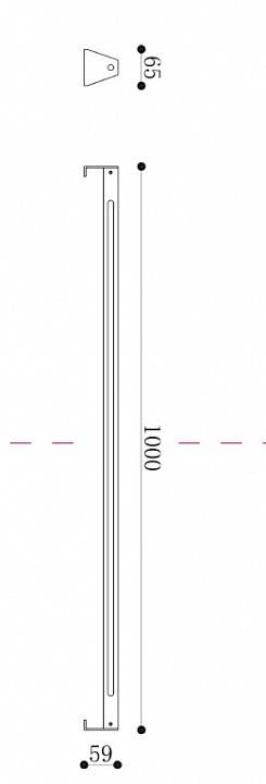Уличный наземный светильник Maytoni Edge O415FL-L15B3K