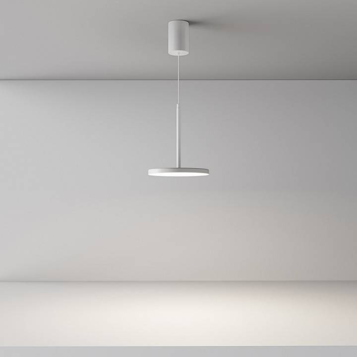 Подвесной светильник Maytoni Plato 12 Вт 4000K белый P076PL-L12W4K-W