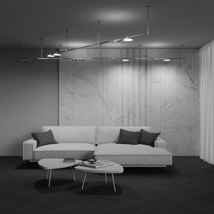 Накладной светильник Plato TR153-1-10W3K-PT