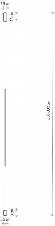 Подвесной светильник Nowodvorski Vertic Led 10362