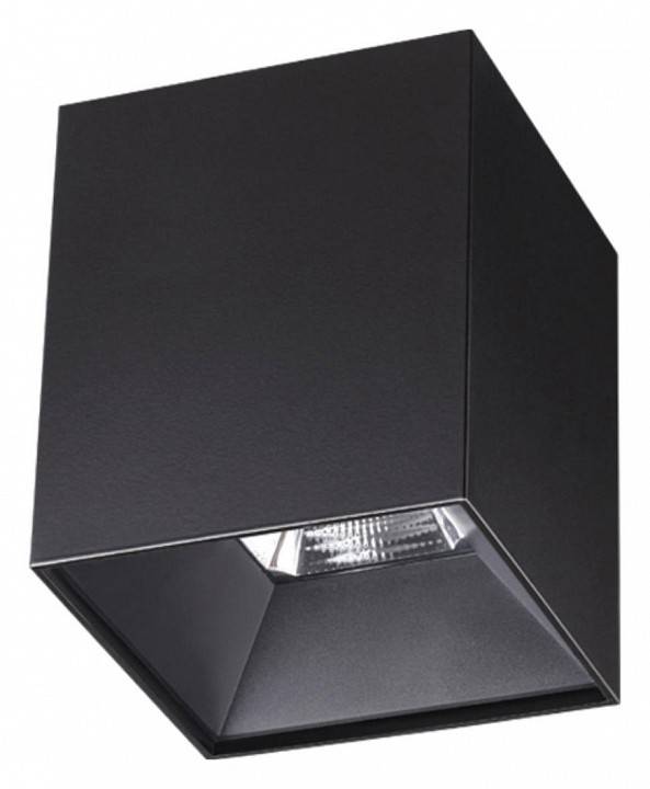 Накладной светодиодный светильник Novotech Recte 20 Вт 4000 K черный 357960