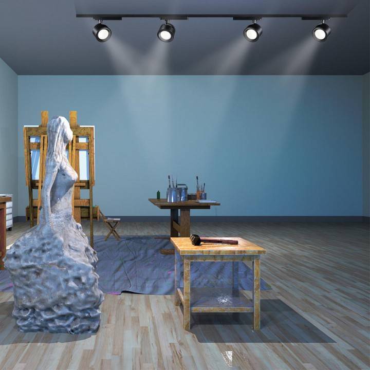 Светильник на штанге Novotech Pirum черный 358435