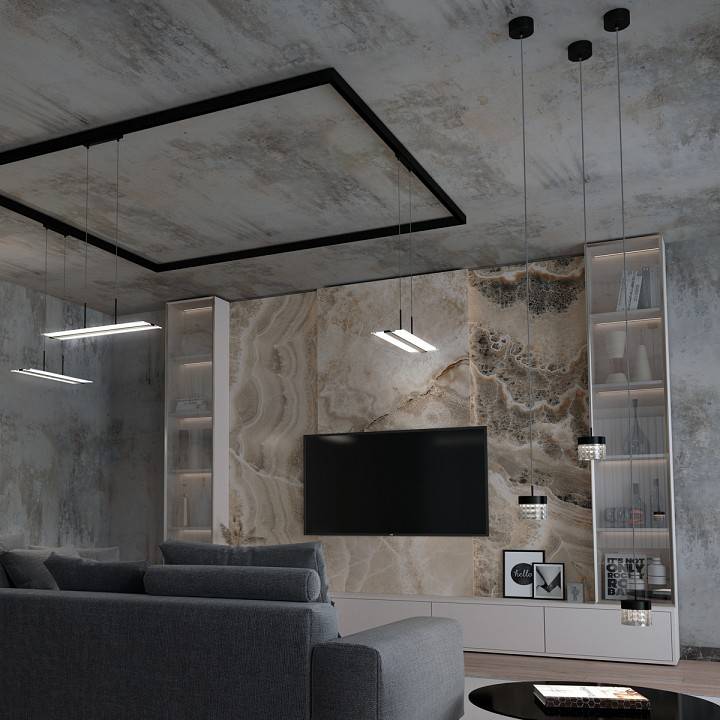 Подвесной светильник Novotech Aura 10 Вт белый/золото 359000