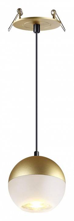 Подвесной светильник Novotech Garn 10 Вт белый/золото 370816