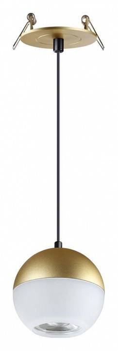 Подвесной светильник Novotech Garn 10 Вт белый/золото 370816