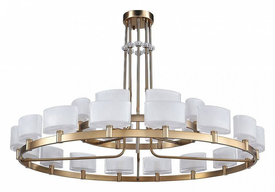 Люстра на штанге Newport 4330 4338+16/C Gold