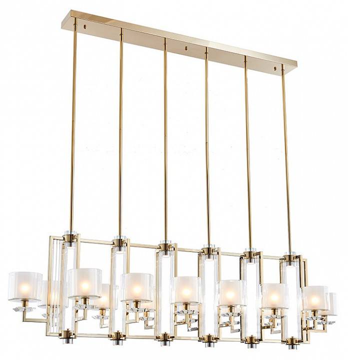 Люстра на штанге Newport 4400 4408+6/S Gold
